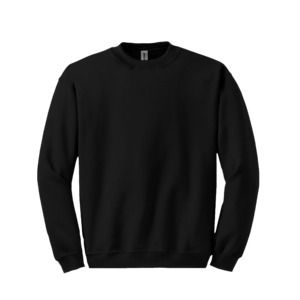 Gildan 18000 - Wholesale Crewneck Sweatshirt 8 oz. Black