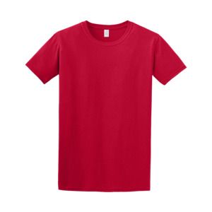Gildan 64000 - T-Shirt Ring Spun For Men Cherry red