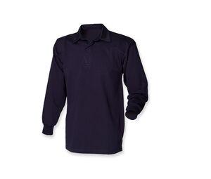 Front Row FR100 - Front Row FR100 - LONG SLEEVE PLAIN RUGBY SHIRT Navy