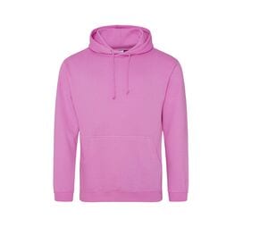 AWDIS JUST HOODS JH001 - Sweatshirt Hoodie Candyfloss Pink