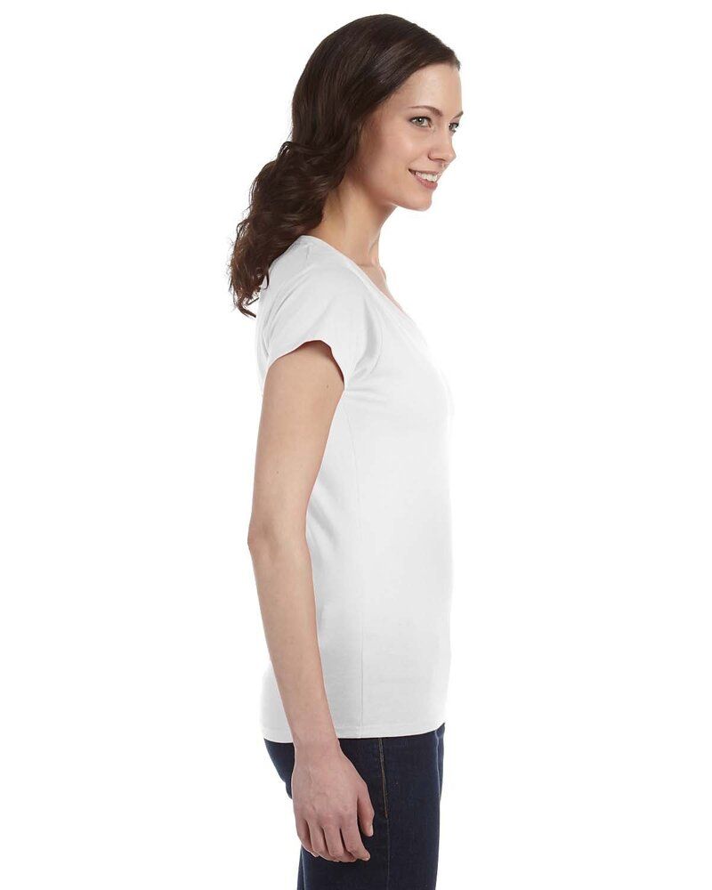 Gildan 64V00L - V-Neck T-shirt for Women
