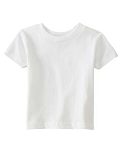 Rabbit Skins 3401 - Infant 5.5 oz. Short-Sleeve Jersey T-Shirt White