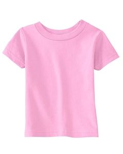 Rabbit Skins 3401 - Infant 5.5 oz. Short-Sleeve Jersey T-Shirt Pink