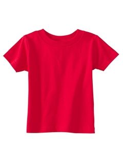 Rabbit Skins 3401 - Infant 5.5 oz. Short-Sleeve Jersey T-Shirt Red