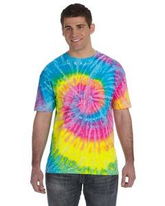 Tie-Dye CD100 - 5.4 oz., 100% Cotton Tie-Dyed T-Shirt Saturn