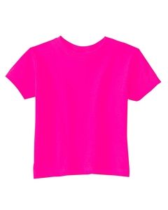 Rabbit Skins RS3301 - Toddler 5.5 oz. Jersey Short-Sleeve T-Shirt Hot Pink