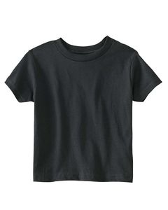 Rabbit Skins RS3301 - Toddler 5.5 oz. Jersey Short-Sleeve T-Shirt Black