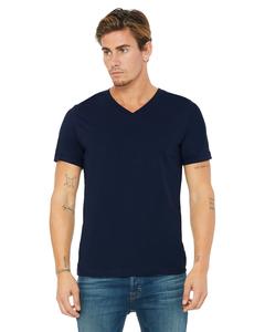 Bella+Canvas 3005 - Unisex Jersey Short-Sleeve V-Neck T-Shirt Navy