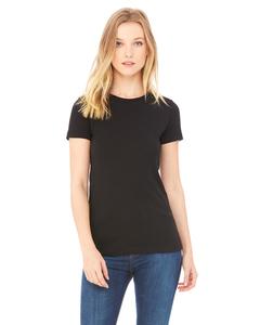 Bella+Canvas 6004 - Ladies The Favorite T-Shirt Solid Black Blend