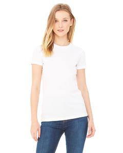 Bella+Canvas 6004 - Ladies The Favorite T-Shirt Solid White Blend