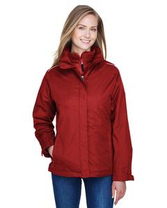 Ash City Core 365 78205 - Region Manteaux 3 En 1 Avec Manteau-Doublure En Molleton Pour Femme Classic Red