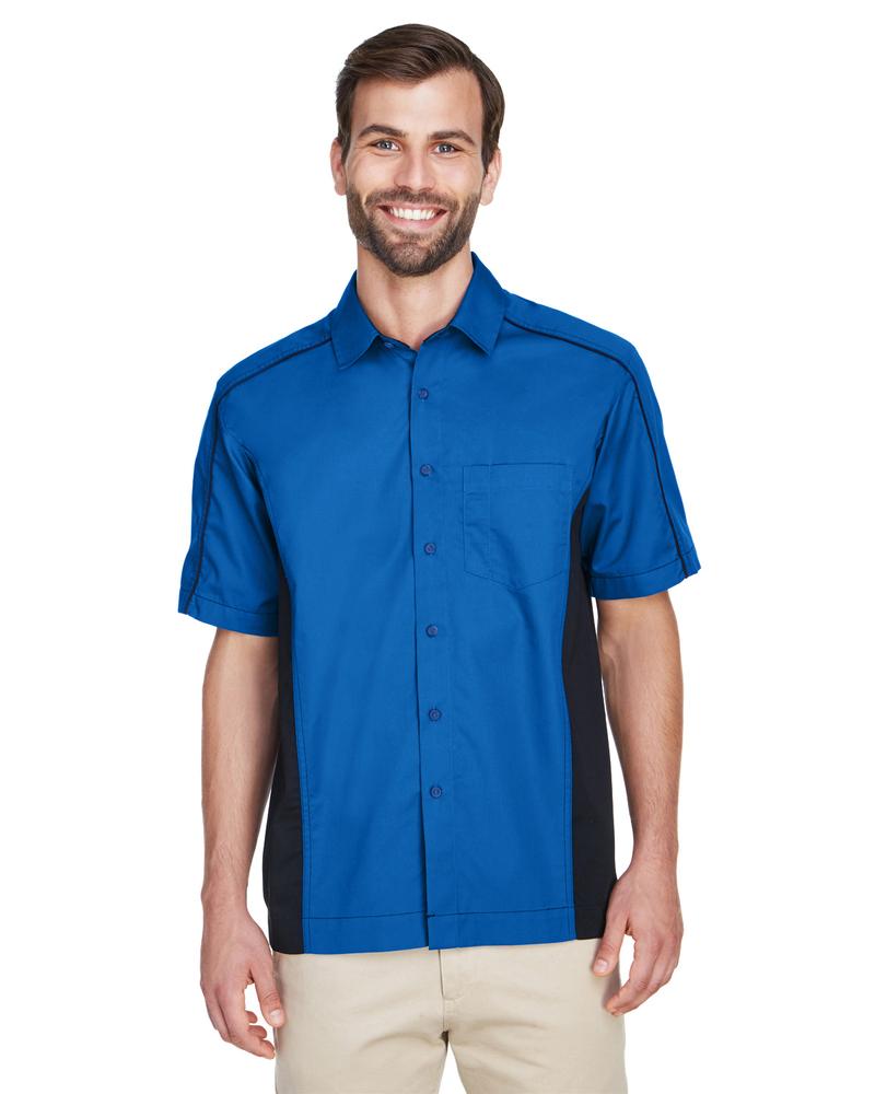 Ash City North End 87042 - Fuse Men's Color-Block Twill Shirts