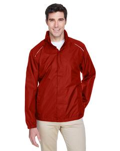 Ash City Core 365 88185 - Climate Tm Men's Seam-Sealed Lightweight Variegated Ripstop Jacket Classic Red