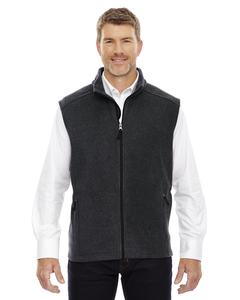Ash City Core 365 88191T - Journey Core 365™ Men's Fleece Vests Heather Charcoal