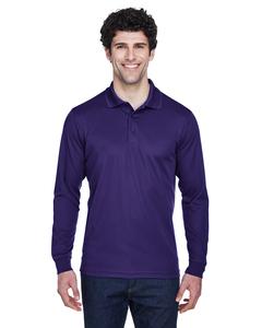 Ash City Core 365 88192 - Pinnacle Core 365™ Men's Performance Long Sleeve Pique Polos Campus Purple