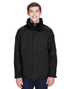 Ash City Core 365 88205 - Region Men's 3-In-1 Jackets With Fleece Liner Black
