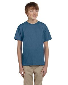 Gildan G200B - T-shirt pour enfant Ultra CottonMD, 10 oz de MD (2000B) Bleu Indigo