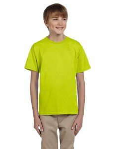 Gildan G200B - T-shirt pour enfant Ultra CottonMD, 10 oz de MD (2000B) Vert Sécurité