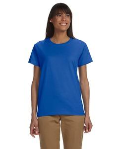 Gildan G200L -  T-shirt pour femme Ultra CottonMD, 6 oz de MD Royal