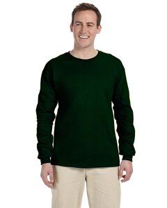 Gildan G240 - Ultra Cotton® 6 oz. Long-Sleeve T-Shirt (2400) Forest Green