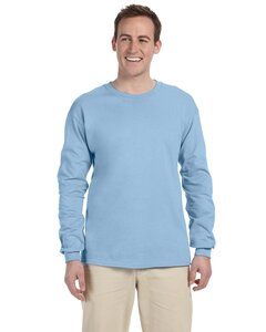 Gildan G240 - Ultra Cotton® 6 oz. Long-Sleeve T-Shirt (2400) Light Blue