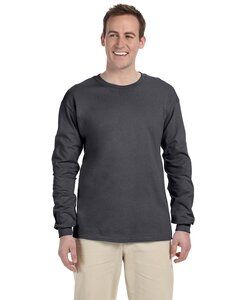 Gildan G240 - Ultra Cotton® 6 oz. Long-Sleeve T-Shirt (2400) Dark Heather