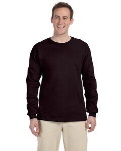 Gildan G240 - Ultra Cotton® 6 oz. Long-Sleeve T-Shirt (2400) Dark Chocolate