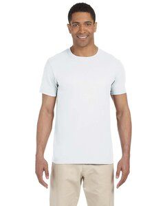 Gildan G640 - T-shirt SoftstyleMD, 7,5 oz de MD Blanc