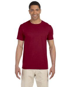 Gildan G640 - T-shirt SoftstyleMD, 7,5 oz de MD Antique Cherry Red