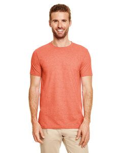 Gildan G640 - Softstyle® 4.5 oz., T-Shirt Heather Orange