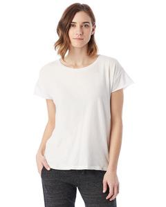 Alternative 04134C1 - Ladies Rocker T-Shirt Blanca