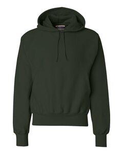 Champion S101 - Reverse Weave® Hooded Sweatshirt Verde oscuro