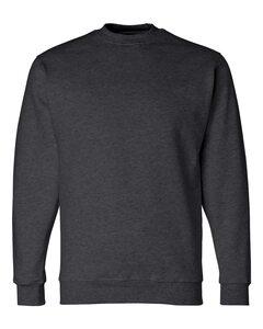 Bayside 1102 - USA-Made Crewneck Sweatshirt Charcoal Heather