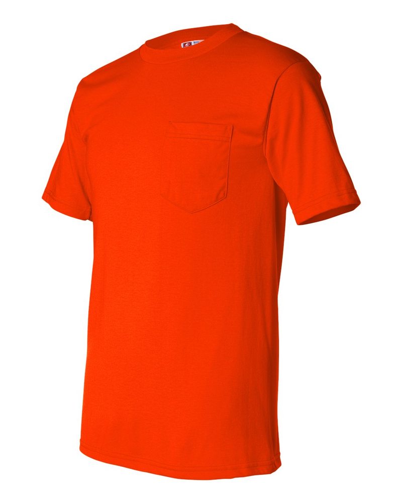 Bayside 1725 - USA-Made 50/50 Short Sleeve T-Shirt with a Pocket