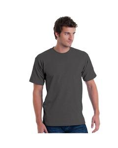 Bayside 5040 - USA-Made 100% Cotton Short Sleeve T-Shirt Charcoal