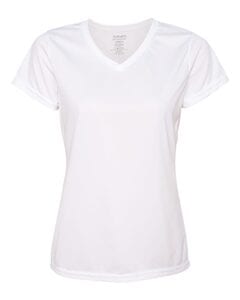Augusta Sportswear 1790 - Ladies' V-Neck Wicking T-Shirt White