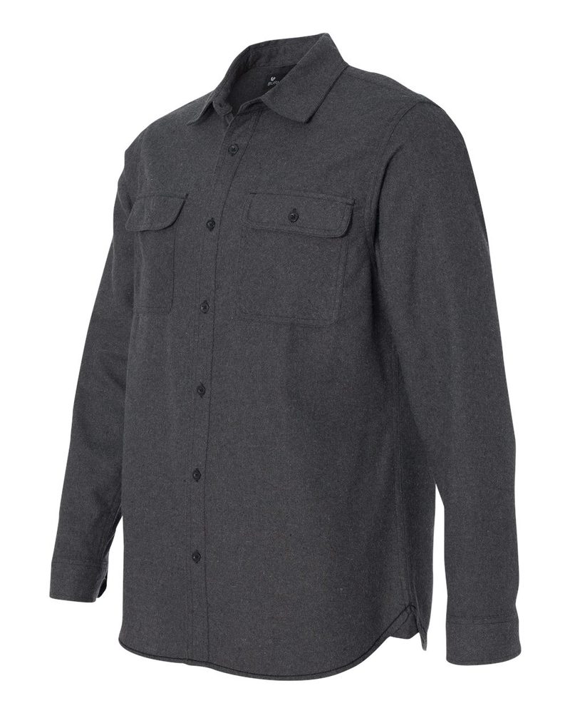 Burnside B8200 - Solid Long Sleeve Flannel Shirt
