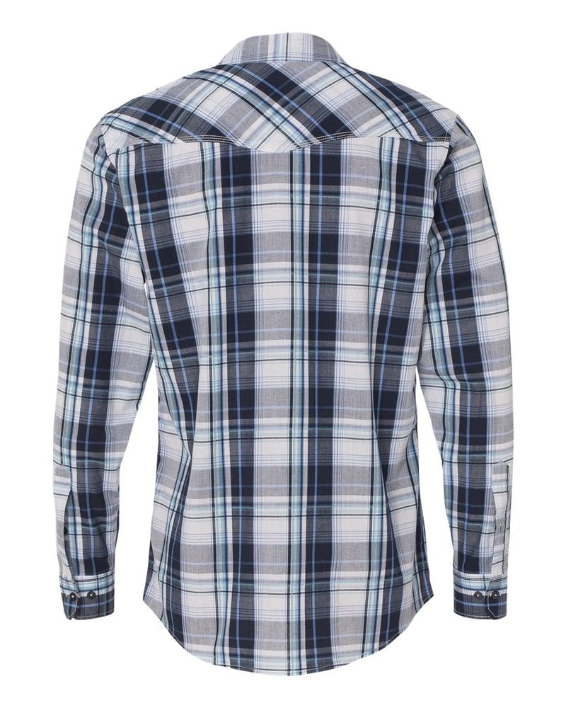 Burnside B8202 - Long Sleeve Plaid Shirt