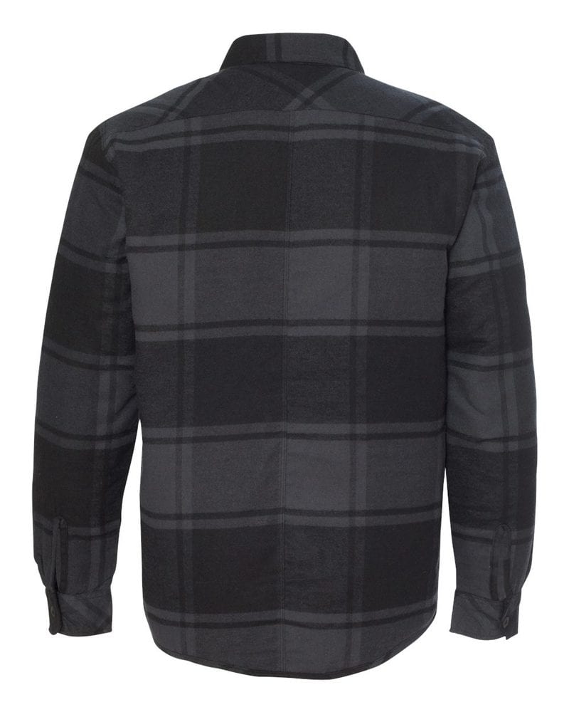 Burnside B8610 - Quilted Flannel Jacket
