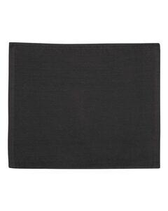 Carmel Towel Company C1518 - Velour Hemmed Towel Black