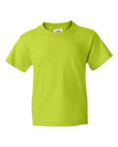 Fruit of the Loom 3930BR - Youth Heavy Cotton HD™ T-Shirt Neon Green
