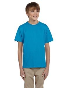 Fruit of the Loom 3930BR - Youth Heavy Cotton HD™ T-Shirt Pacific Blue
