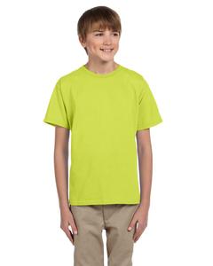 Fruit of the Loom 3930BR - Youth Heavy Cotton HD™ T-Shirt Seguridad Verde