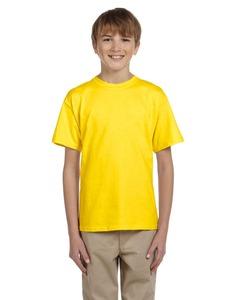 Fruit of the Loom 3930BR - Youth Heavy Cotton HD™ T-Shirt Amarillo