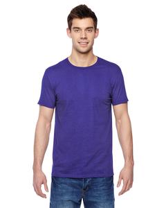 Fruit of the Loom SF45R - 4.7 oz., 100% Sofspun Cotton Jersey Crew T-Shirt Purple
