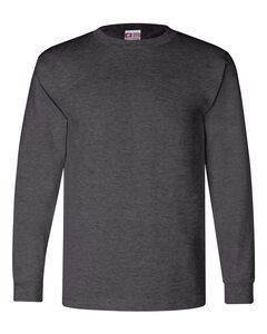 Bayside 6100 - USA-Made Long Sleeve T-Shirt Charcoal
