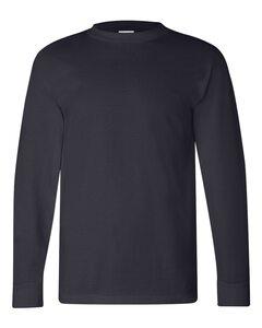 Bayside 6100 - USA-Made Long Sleeve T-Shirt Navy