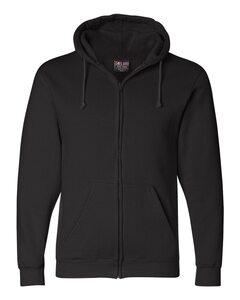 Bayside 900 - USA-Made Full-Zip Hooded Sweatshirt Negro