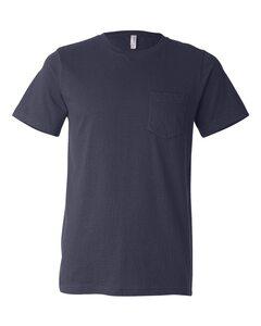 Bella+Canvas 3021 - Jersey Pocket T-Shirt Navy