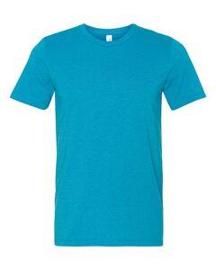 Bella+Canvas 3650 - Unisex Cotton/Polyester T-Shirt Neon Blue